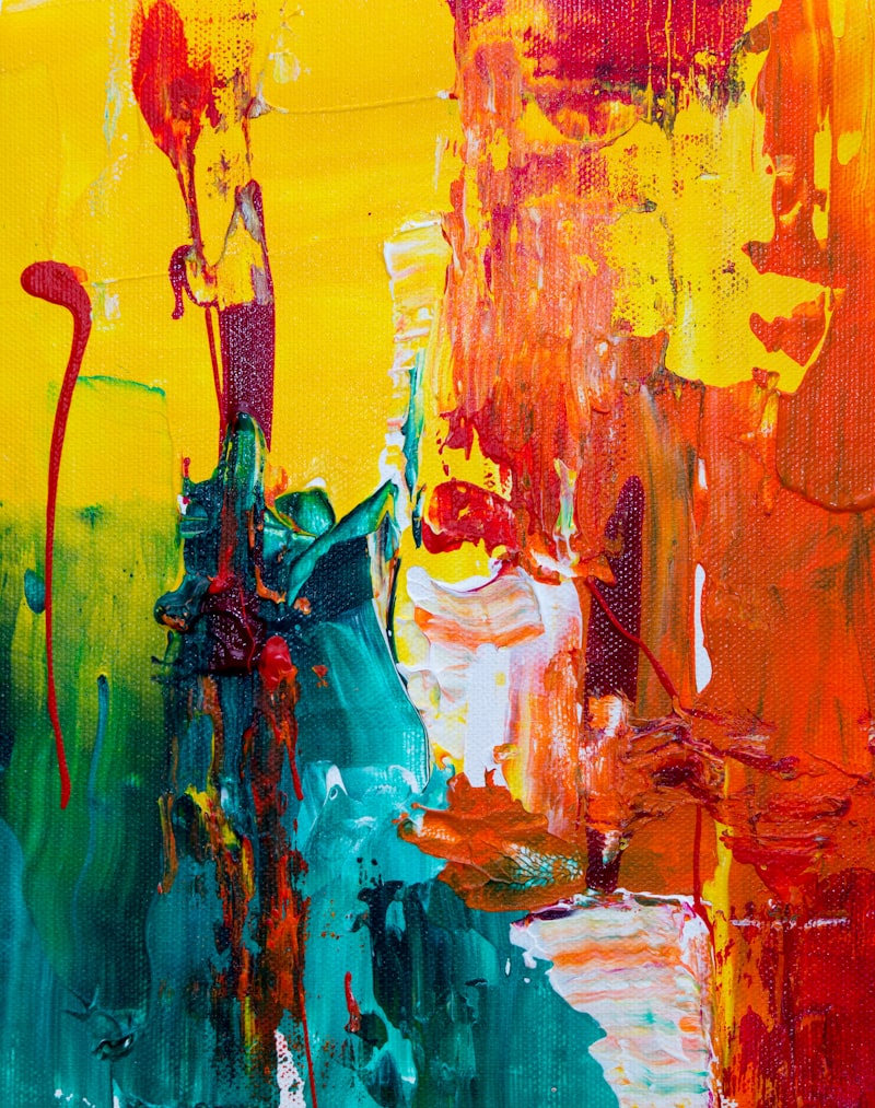Colorful art designs and prints
